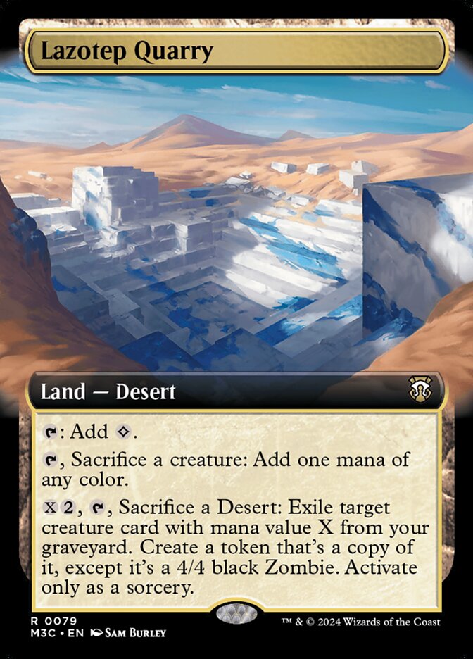 Lazotep Quarry [#0079 Extended Art] (M3C-R)