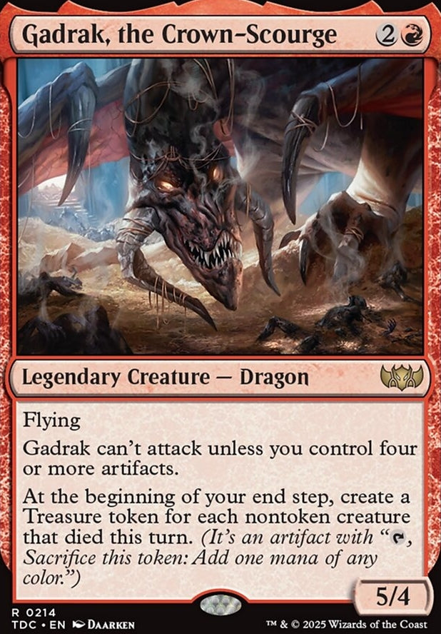 Gadrak, the Crown-Scourge [ #0214 ] (TDC-R)