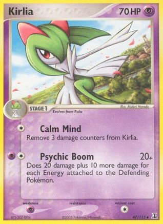 Kirlia (DS 47/113) Uncommon - Light Play Reverse Holofoil