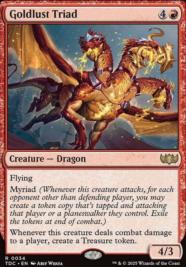 Goldlust Triad [ #0034 ] (TDC-R)