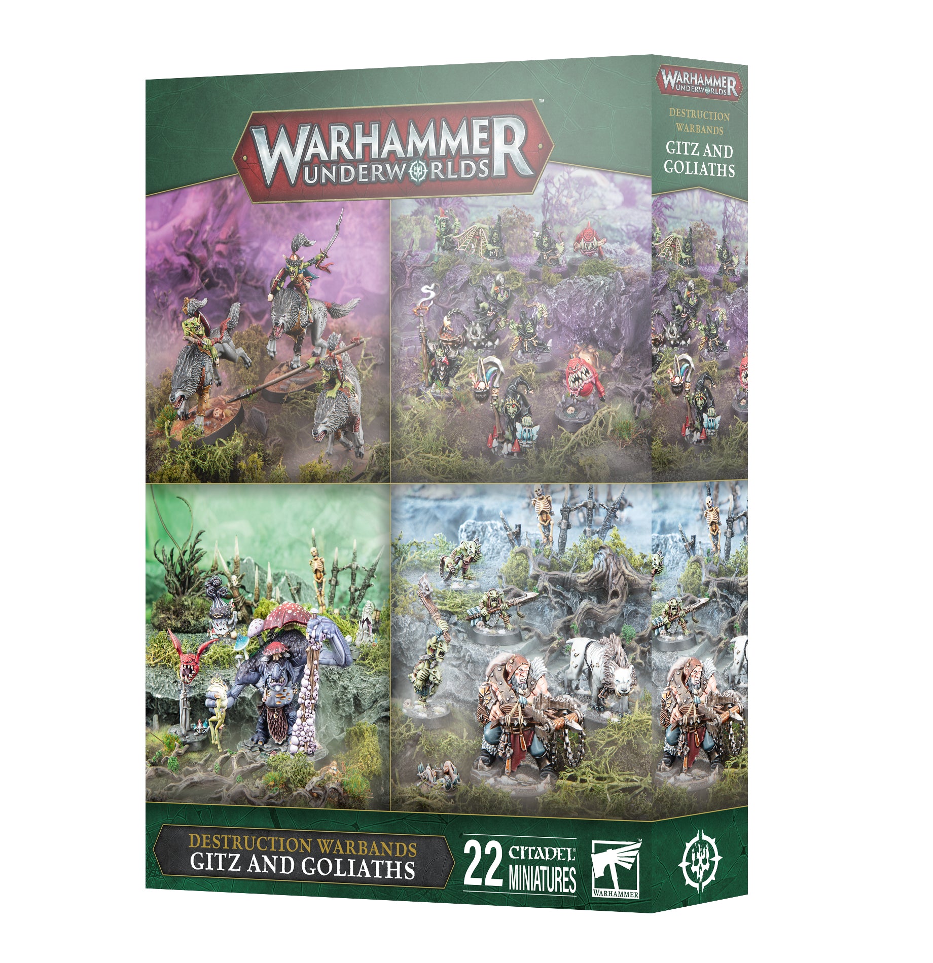 Warhammer Underworlds: Grand Alliance Warbands - Destruction: Gitz and Goliaths