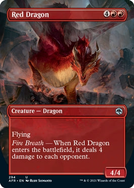 Red Dragon [#294 Alternate-Art Borderless] (AFR-U)