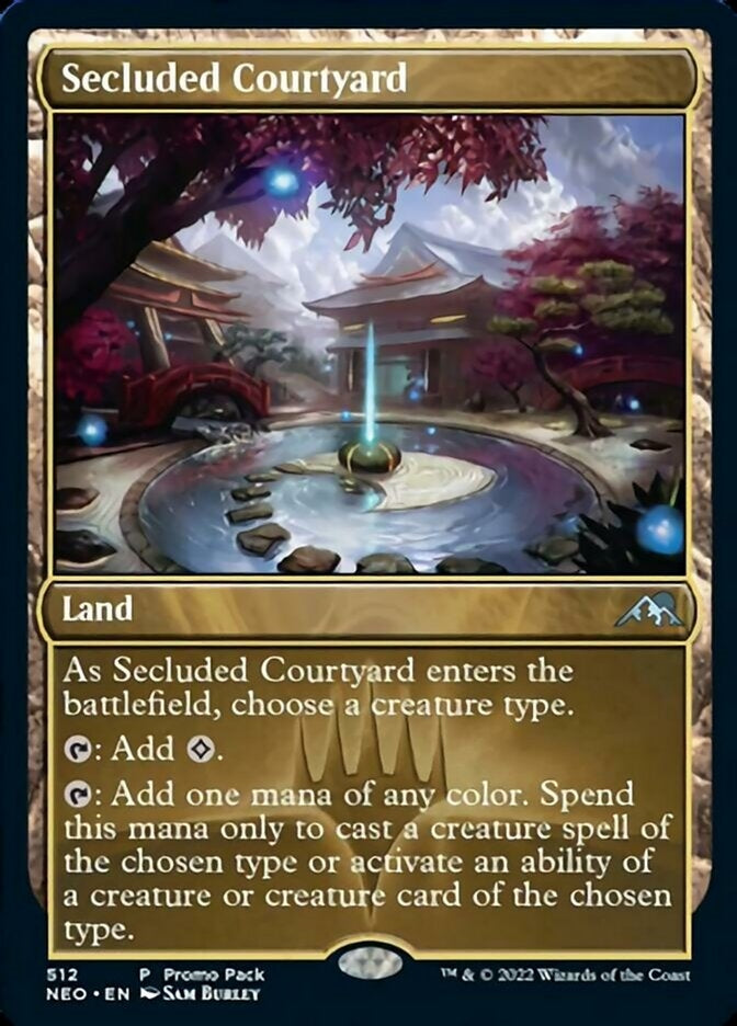 Secluded Courtyard [ #512 FNM Style ] (NEO-U)