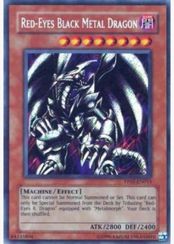 Red-Eyes Black Metal Dragon (PP01-EN015) Damaged