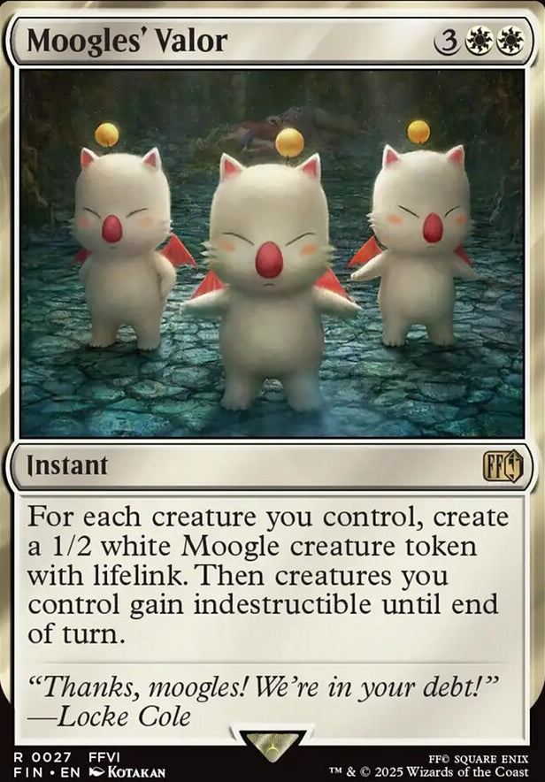 Moogles' Valor [ #0027 ] (FIN-R)