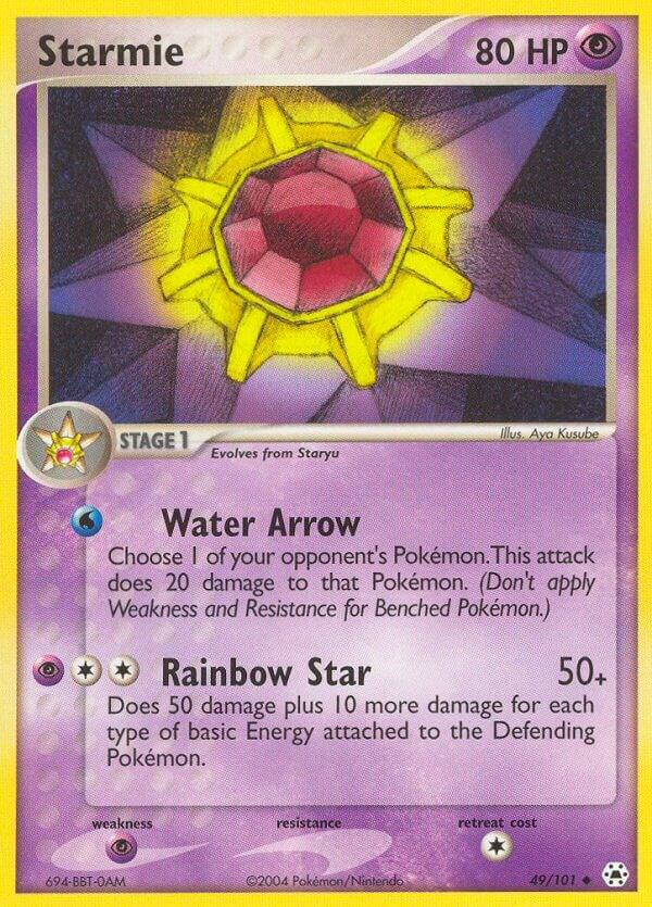 Starmie (49/101) Reverse Holo