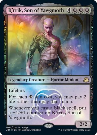 K'rrik Son of Yawgmoth (J21-R)