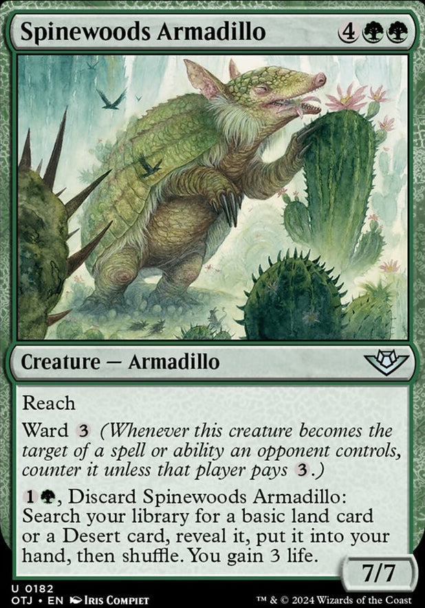 Spinewoods Armadillo [#0182] (OTJ-U-FOIL)