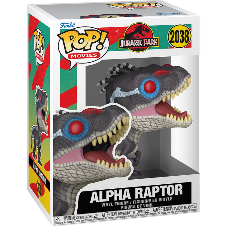 POP Figure: Jurassic Park #2038 - Alpha Raptor