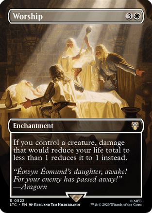 Worship [#0522 Holiday Collector Boosters] (LTC-R-FOIL)