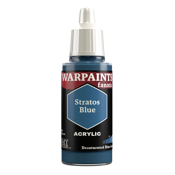 The Army Painter: Warpaints Fanatic - Stratos Blue (18ml/0.6oz)