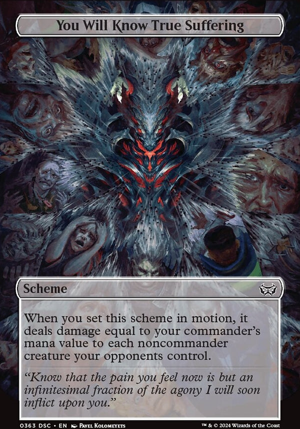 You Will Know True Suffering [#0363 Scheme] (DSC-C-FOIL)