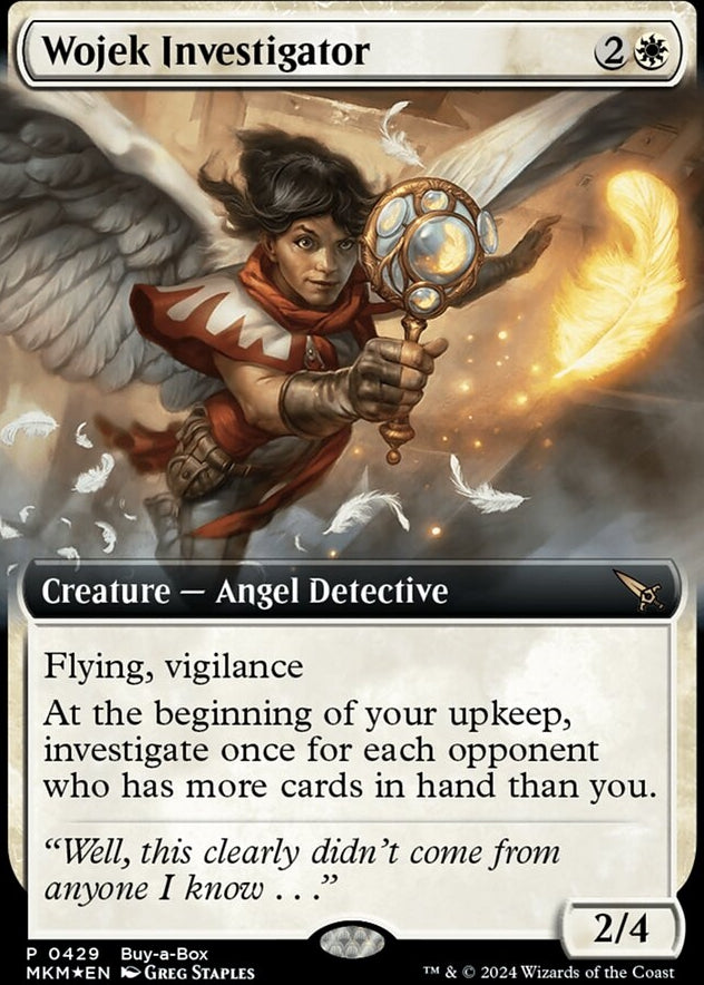 Wojek Investigator [#0429 Buy-a-Box Promo] (MKM-R-BAB)