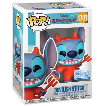 POP Figure: Disney Lilo & Stitch #1701 - Devilish Stitch (EE)