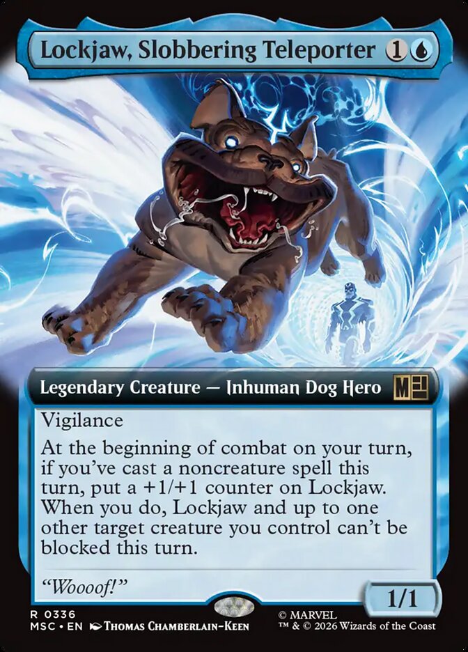 Lockjaw, Slobbering Teleporter [ #0336 Extended Art ] (MSC-R)