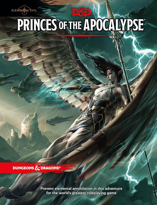 D&D 5E: Adventure 03 - Elemental Evil: Princes of the Apocalypse - for levels 1-15 (USED)