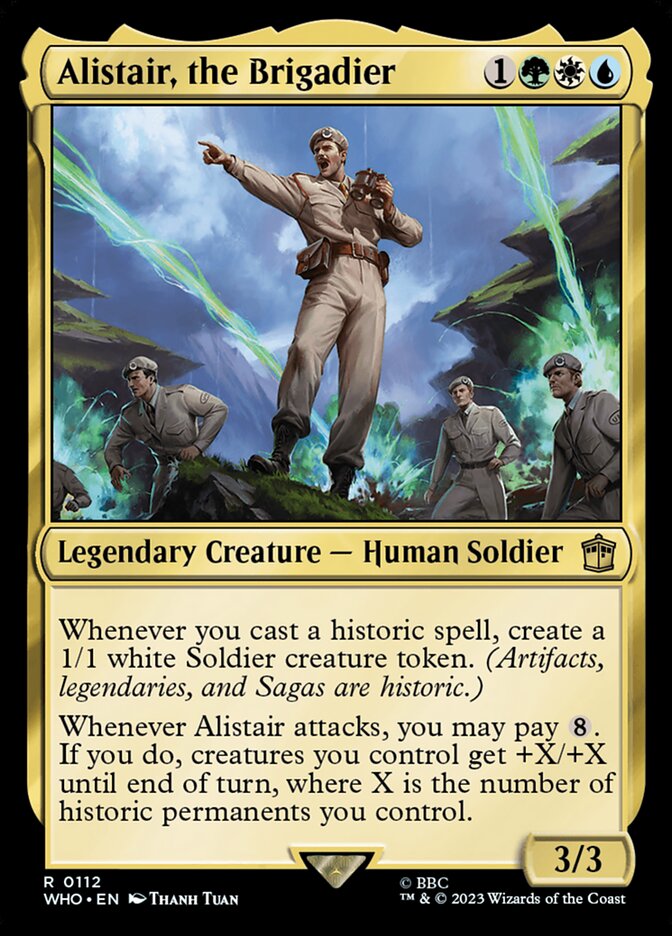 Alistair, the Brigadier [