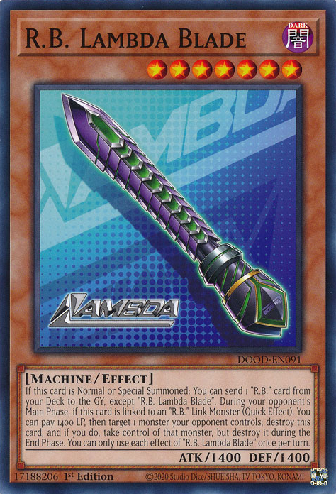 R.B. Lambda Blade (DOOD-EN091)