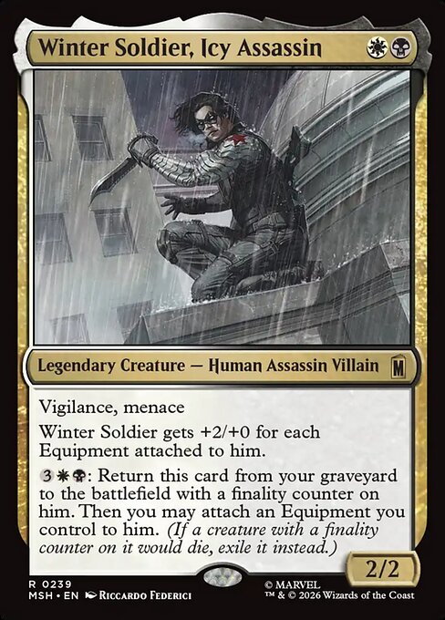 Winter Soldier, Icy Assassin [ #0239 ] (MSH-R)