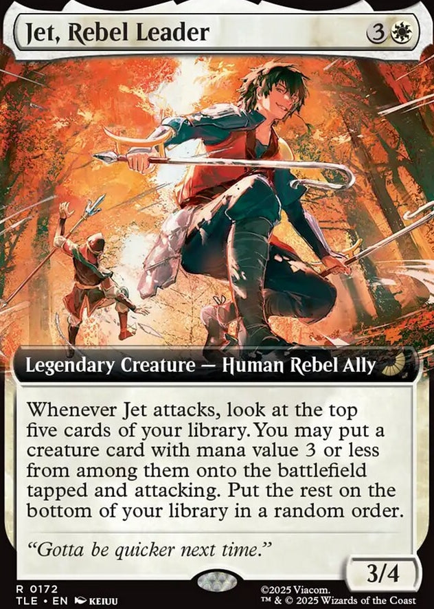 Jet, Rebel Leader [ #0172 Extended Art ] (TLE-R)