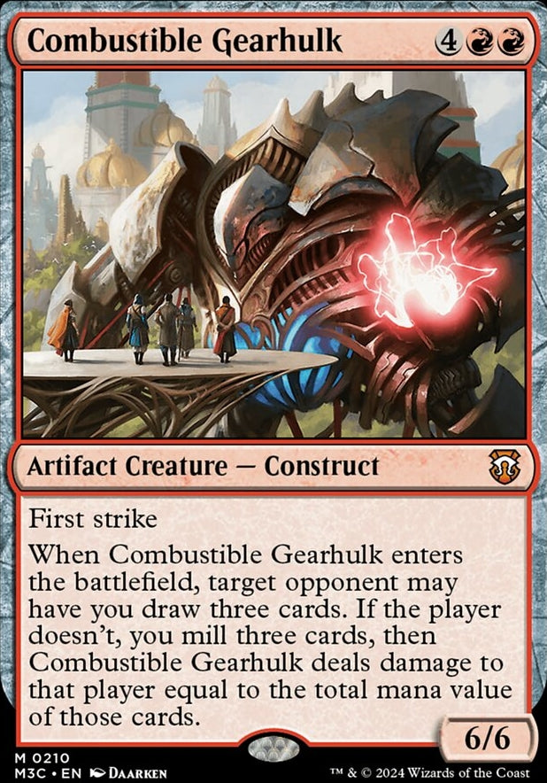 Combustible Gearhulk [#0210 Ripple Foil] (M3C-M)