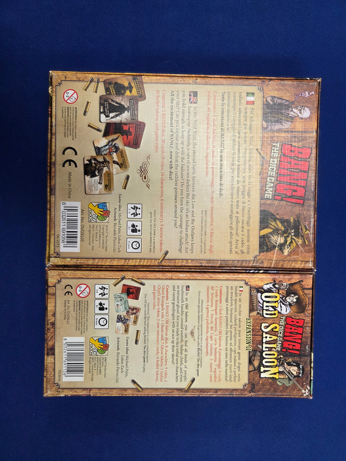Bang: The Dice Game Bundle *Base Game & Old Saloon* (USED)