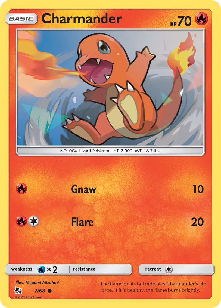 Charmander - 07/68 (HIF) Common - Near Mint