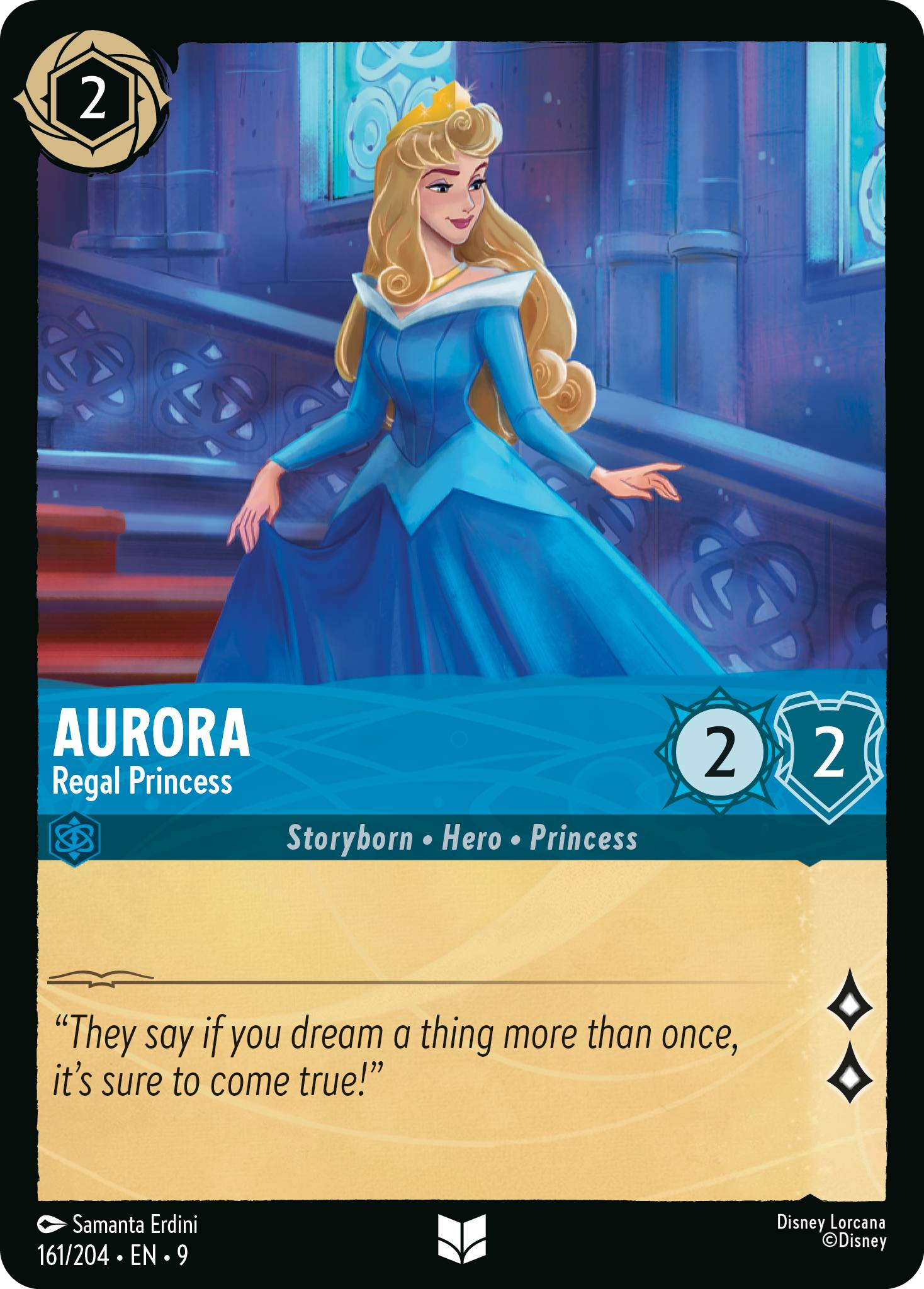 Aurora - Regal Princess (Fabled - 161/204)  Uncommon