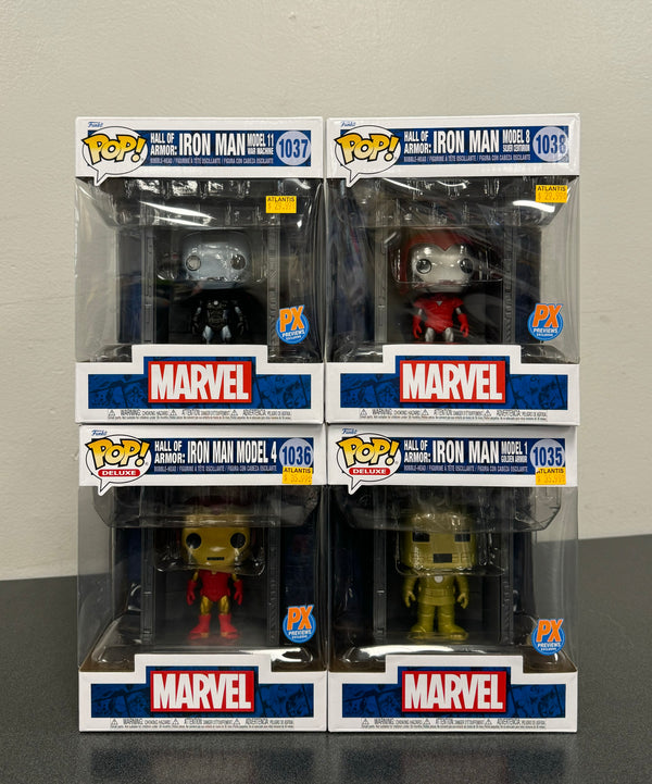 Helene Charity Raffle: POP Figure Iron Man Hall of Armor Bundle  ($132 Value)