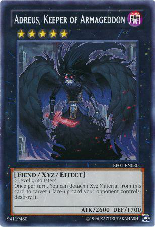 Adreus, Keeper of Armageddon (BP01-EN030) Rare - Near Mint Unlimited