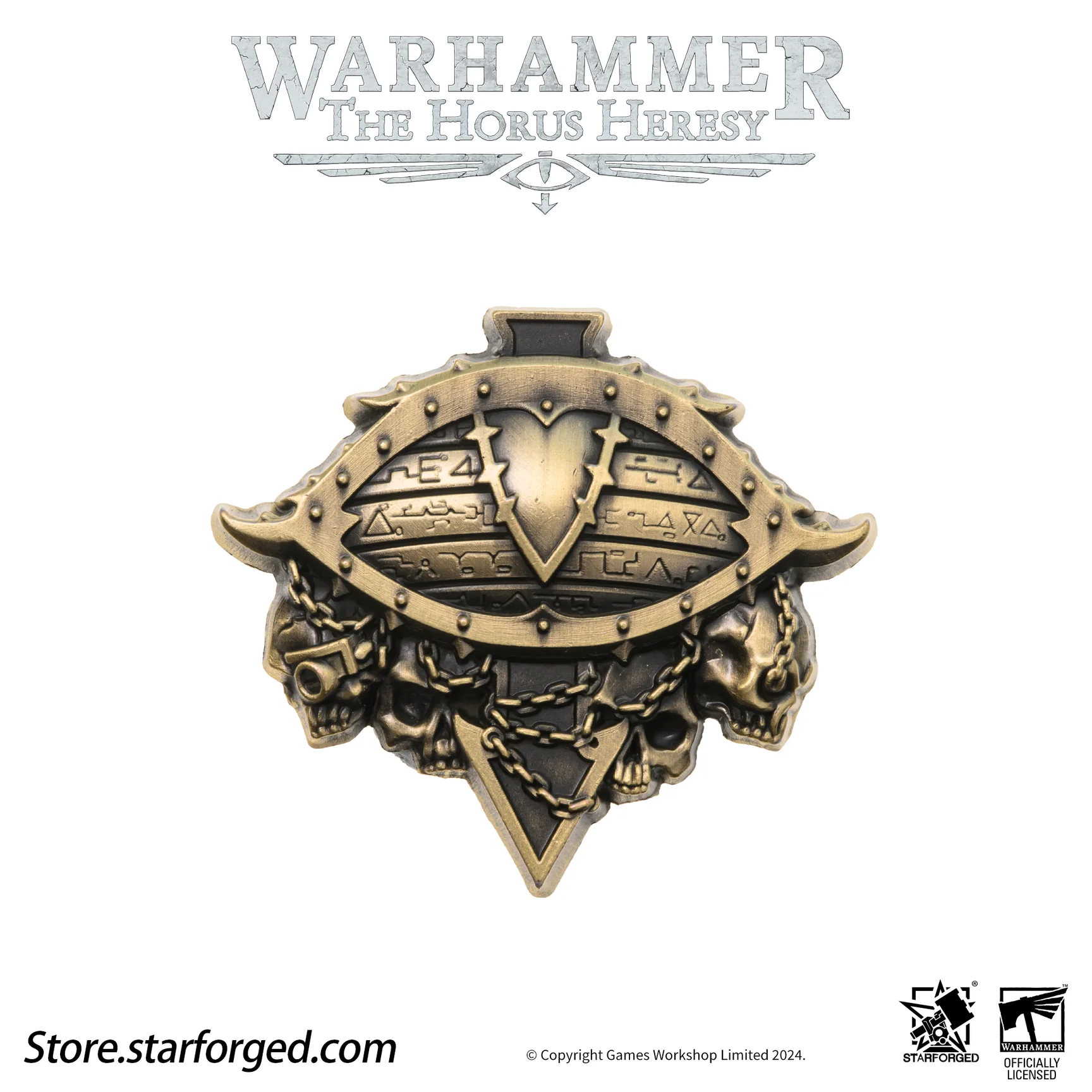 Starforged: Warhammer 30K - Horus Heresy Pin Collection - Sons of Horus