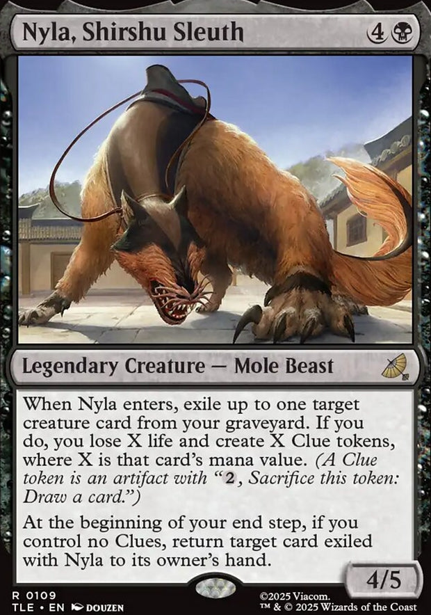 Nyla, Shirshu Sleuth [ #0109 ] (TLE-R)