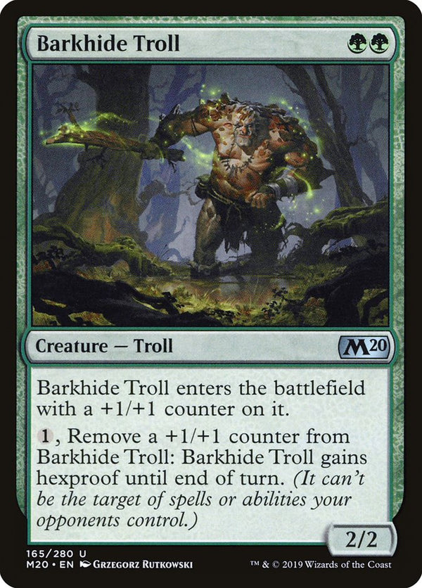 Barkhide Troll (M20-U-FOIL)