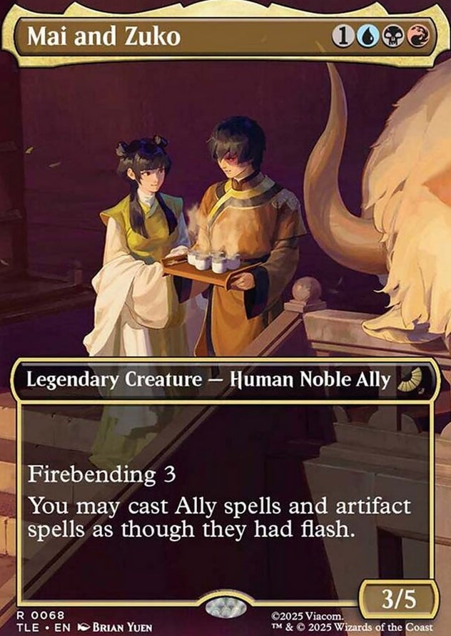 Mai and Zuko [ #0068 Borderless ] (TLE-R)