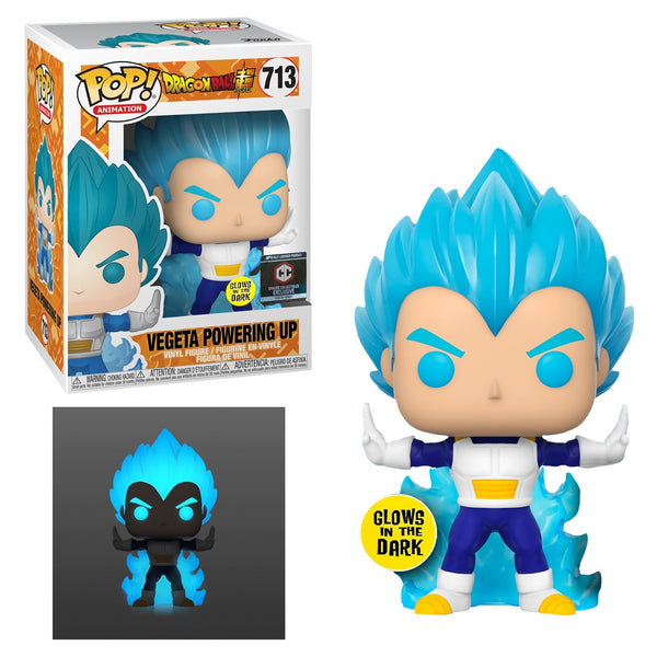 POP Figure: Dragonball Super #0713 - Vegeta Powering Up (Glows in the Dark) (Chalice Collectibles Exclusive)