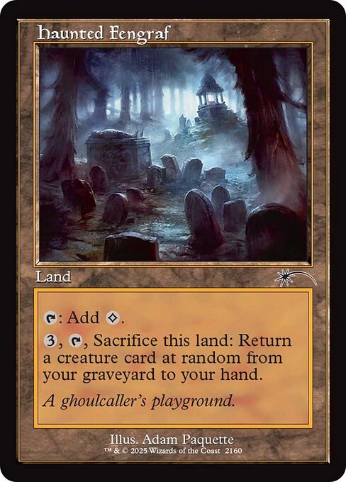 Haunted Fengraf [ #2160 Retro Frame ] (SLD-C)