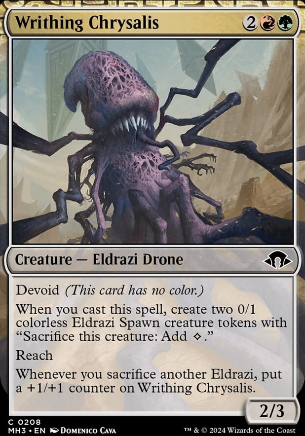Writhing Chrysalis [#0208] (MH3-C)