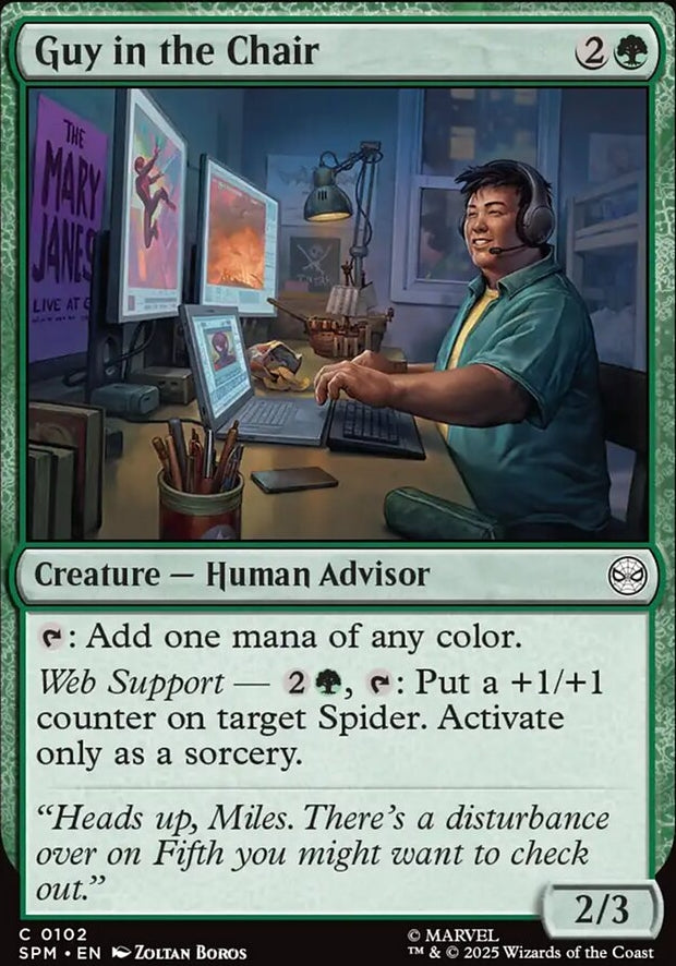 Guy in the Chair [ #0102 ] (SPM-C)