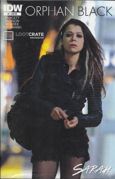ORPHAN BLACK (2015) #1 (9.4) LootCrate exclusive variant, logo top left