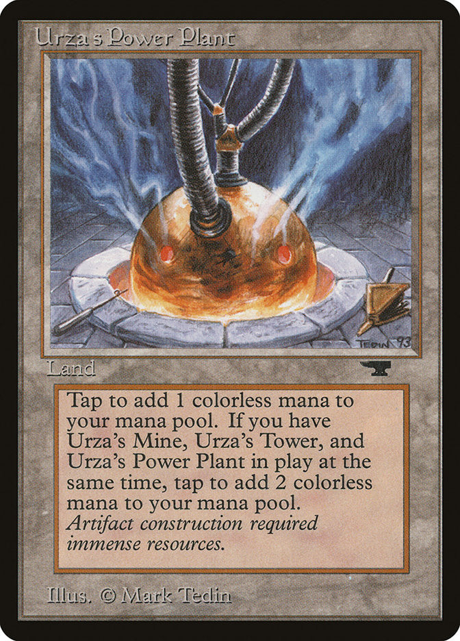 Urza's Power Plant [ Sphere ] (ATQ-C) Moderate Play