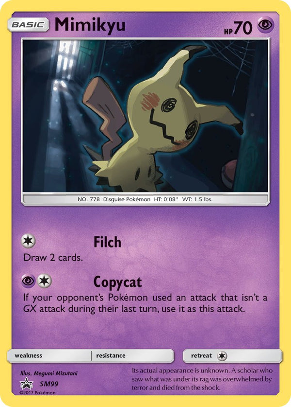 Mimikyu - SM99 (SM:PR) Promo - Near Mint Holofoil