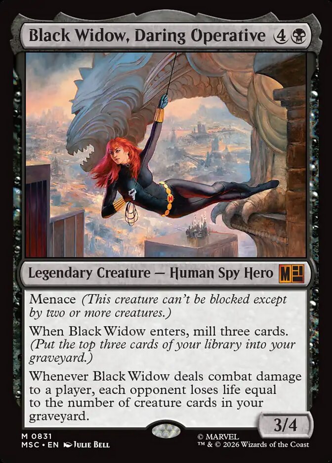 Black Widow, Daring Operative [ #0831 ] (MSC-M)
