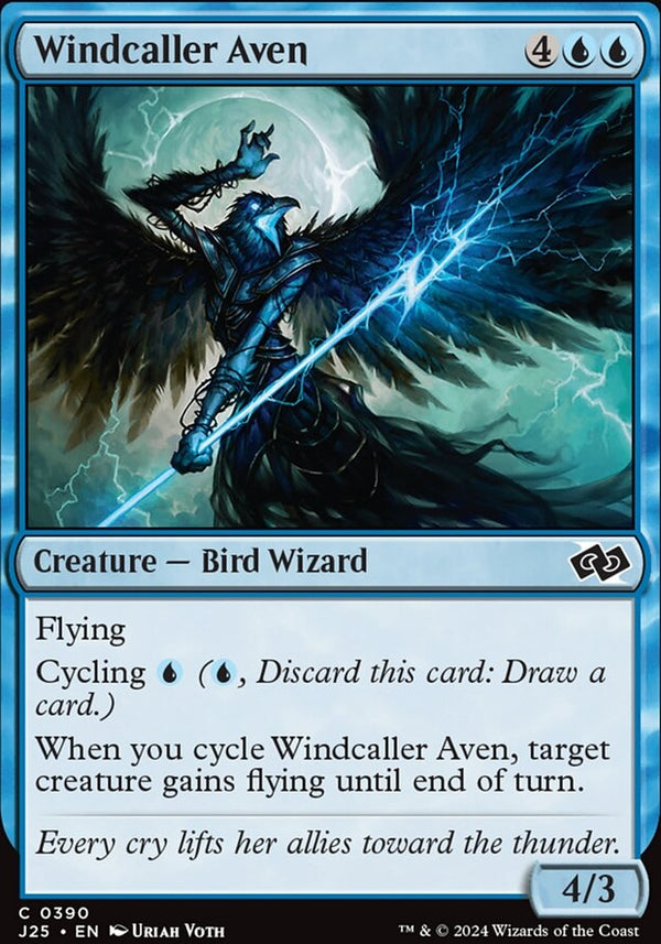 Windcaller Aven [#0390] (J25-C)