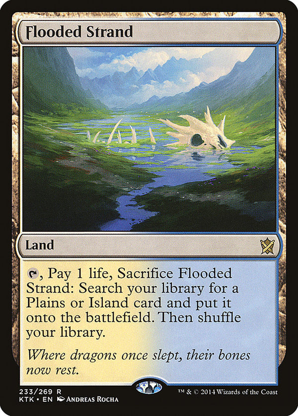 Flooded Strand (KTK-R) Moderate Play