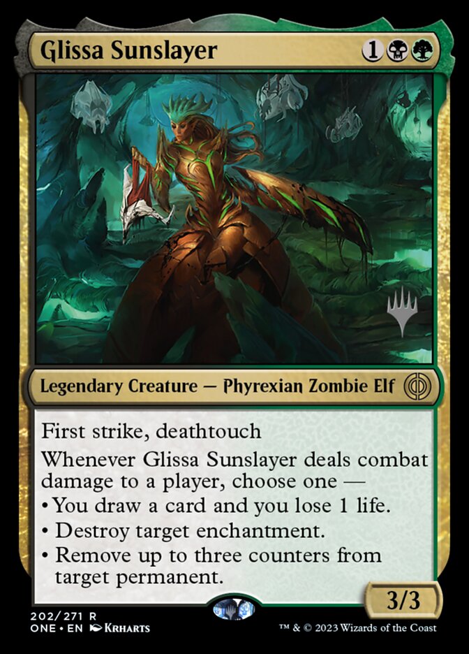 Glissa Sunslayer [0202] (ONE-R-PP-FOIL)