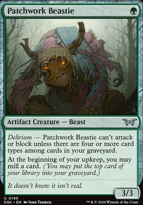 Patchwork Beastie [#0195] (DSK-U-FOIL)