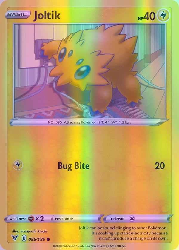 Joltik - 055/185 (SWSH04) Common - Near Mint Reverse Holofoil