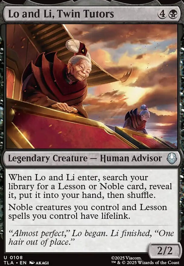 Lo and Li, Twin Tutors [ #0108 ] (TLA-U)