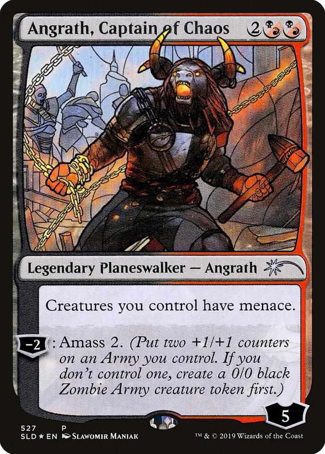 Angrath, Captain of Chaos [#527] (SLD-P-FOIL)