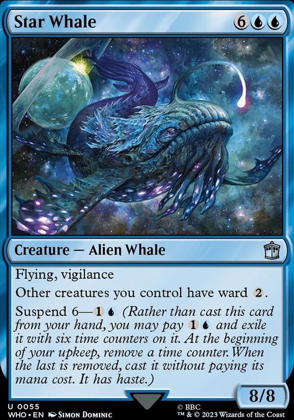 Star Whale [#0055 New Cards] (WHO-U)